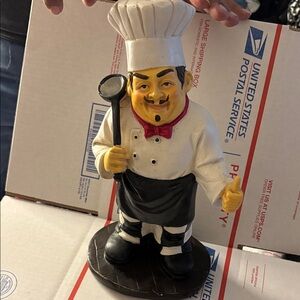Chef Figurine with Spoon
